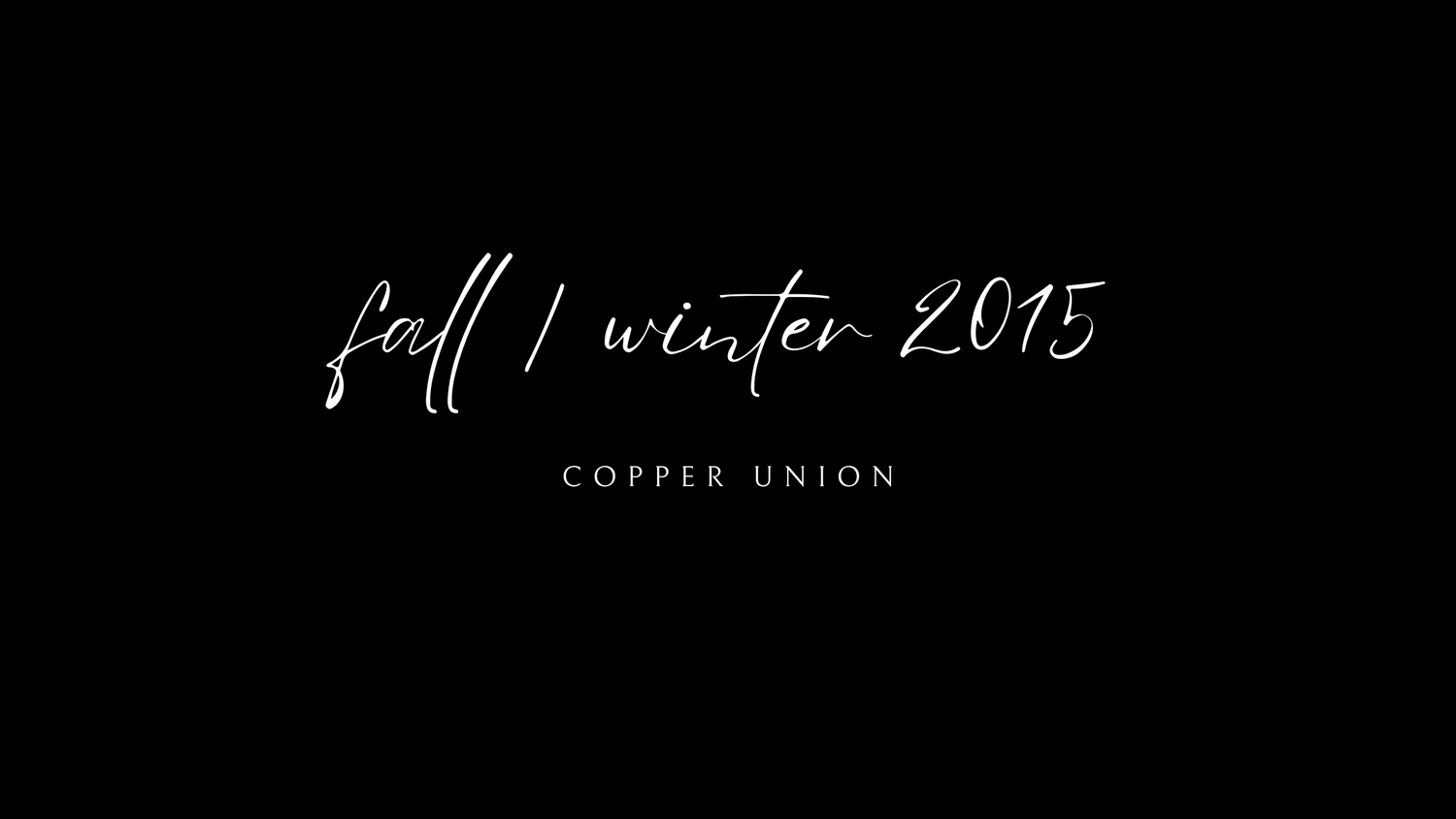 Fall/Winter 2015