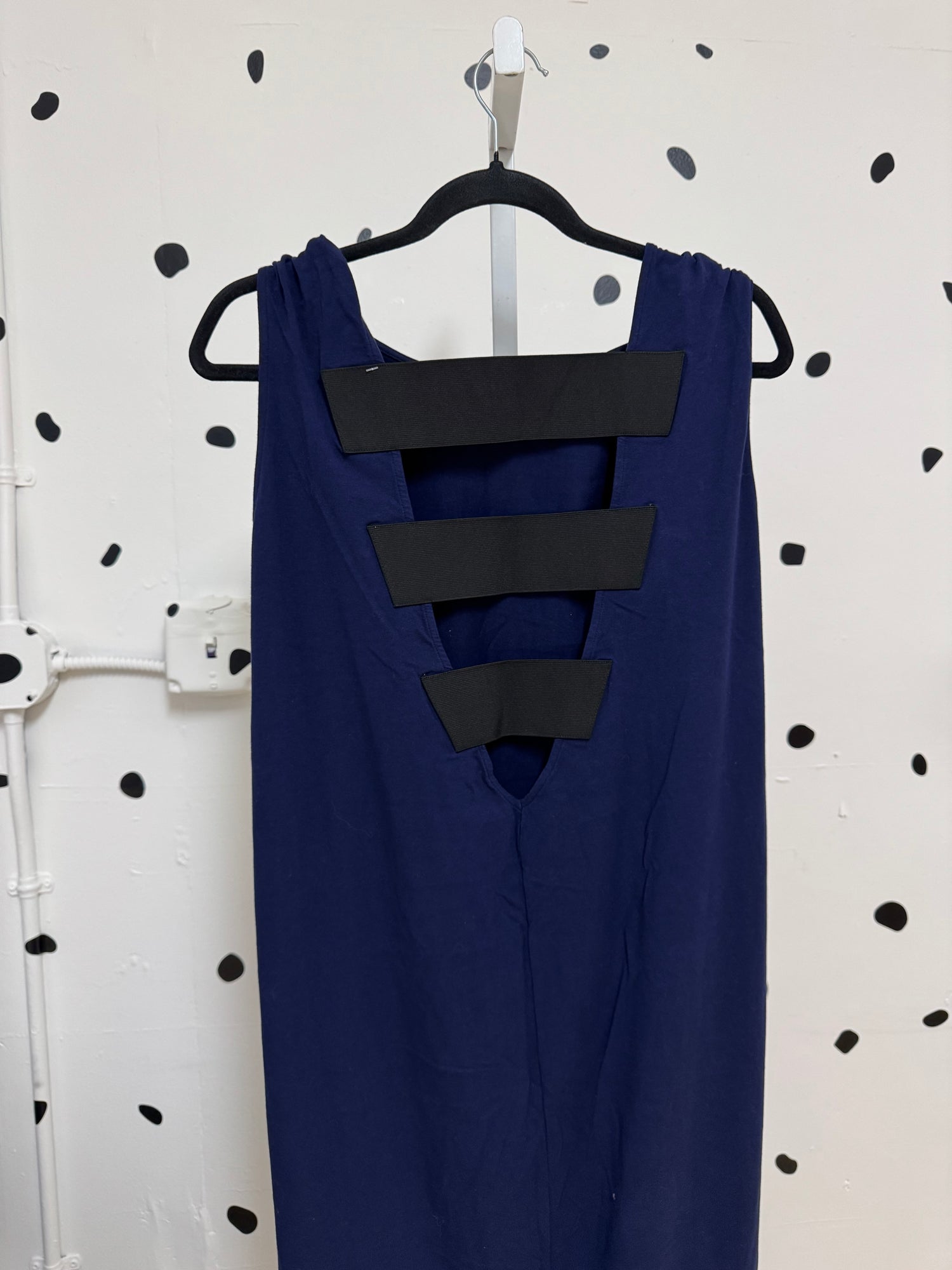 Universal Standard-S-Blue Midi Dress