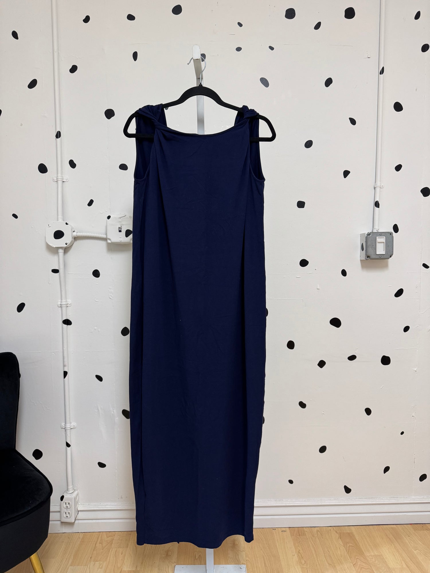 Universal Standard-S-Blue Midi Dress