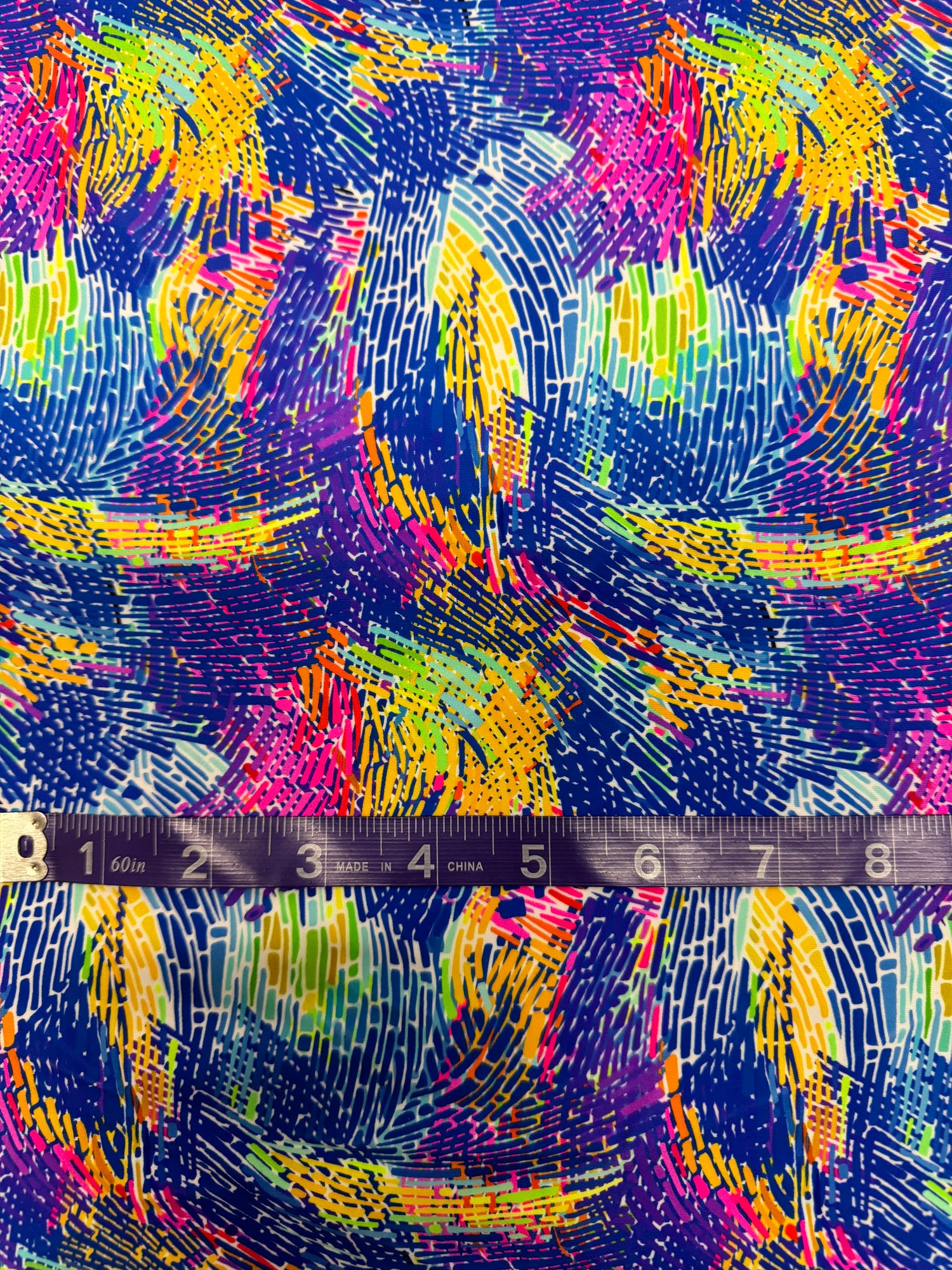 Abstract Prints Swim Skirt- Copper Union x KD designs