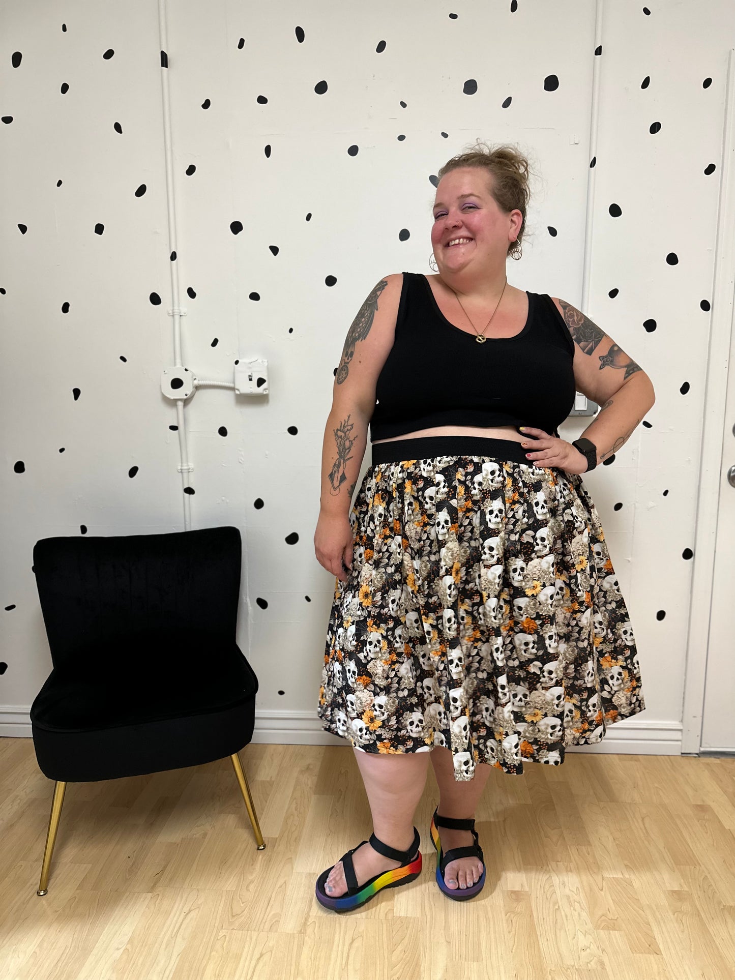 Halloween Falling for Fall Skirt