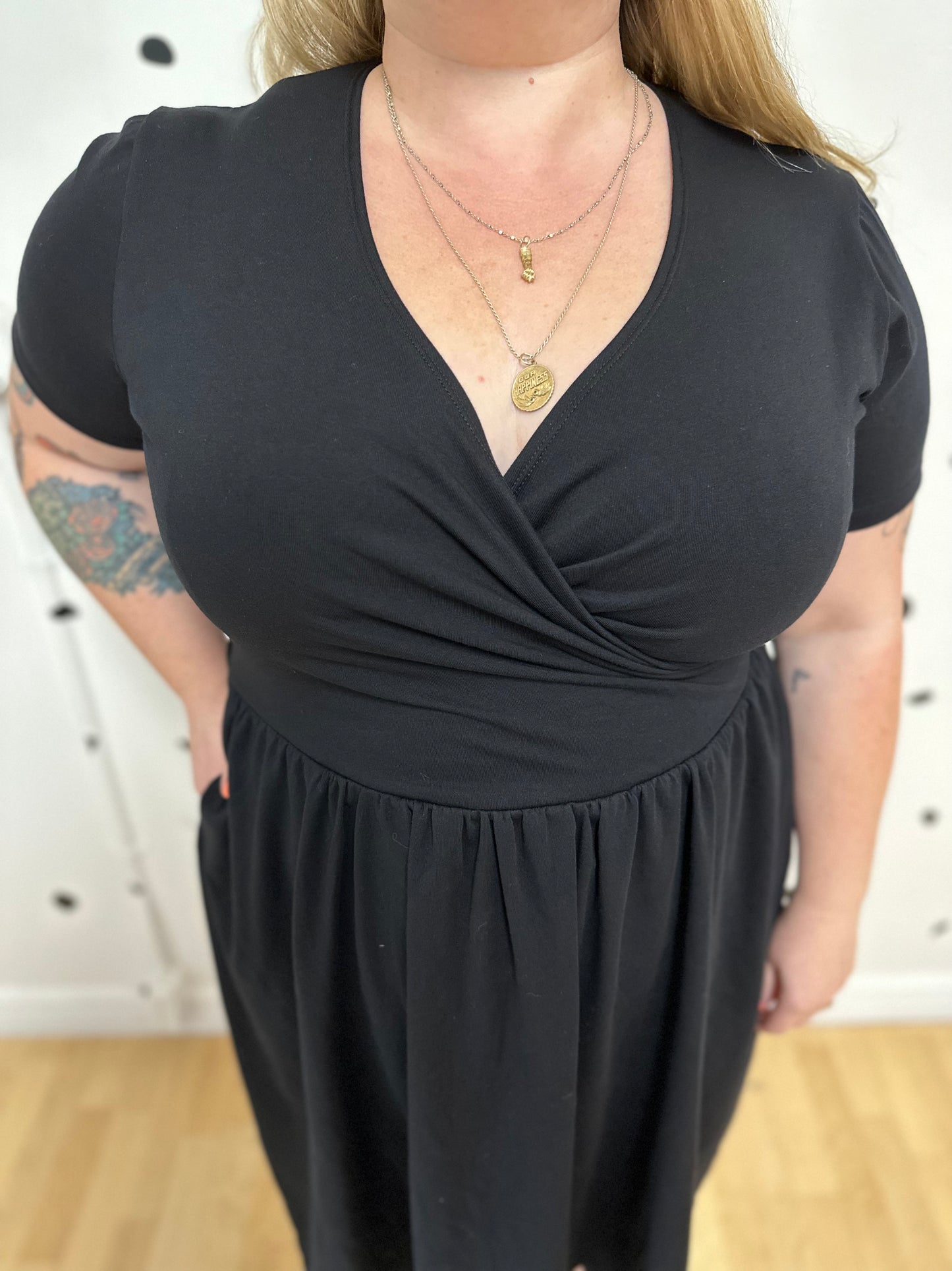 Ruby Dress in Black by Alyson Clair