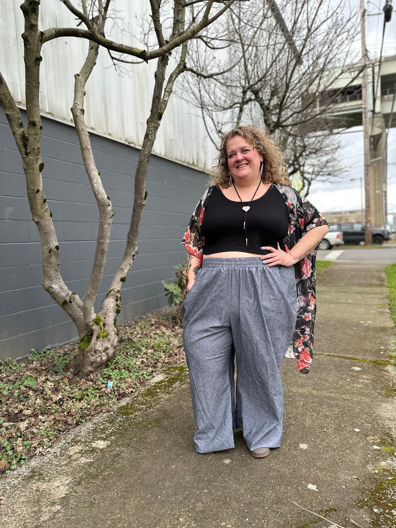 Chambray Cloud Pants