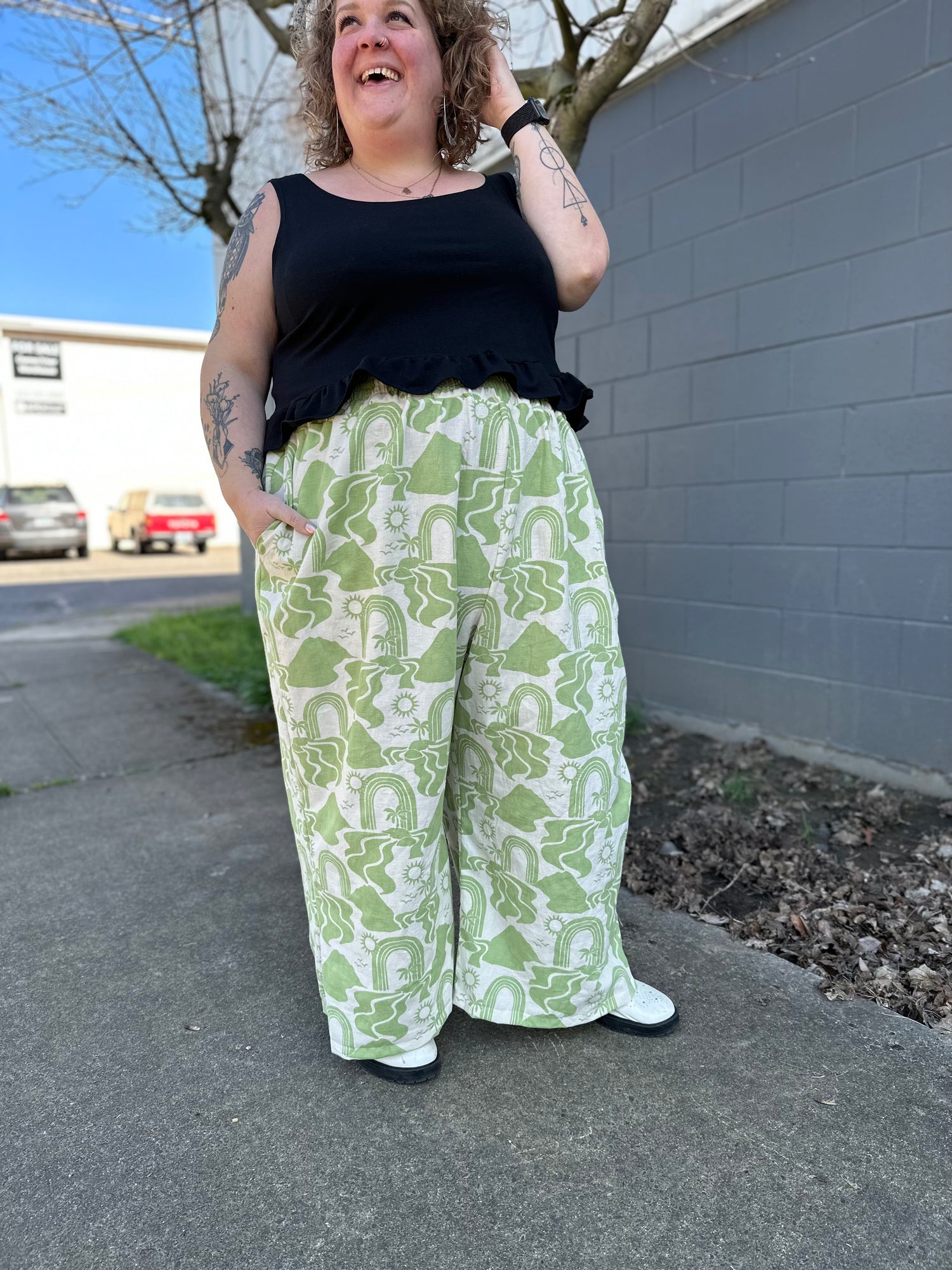 Waterfall Cloud Pants