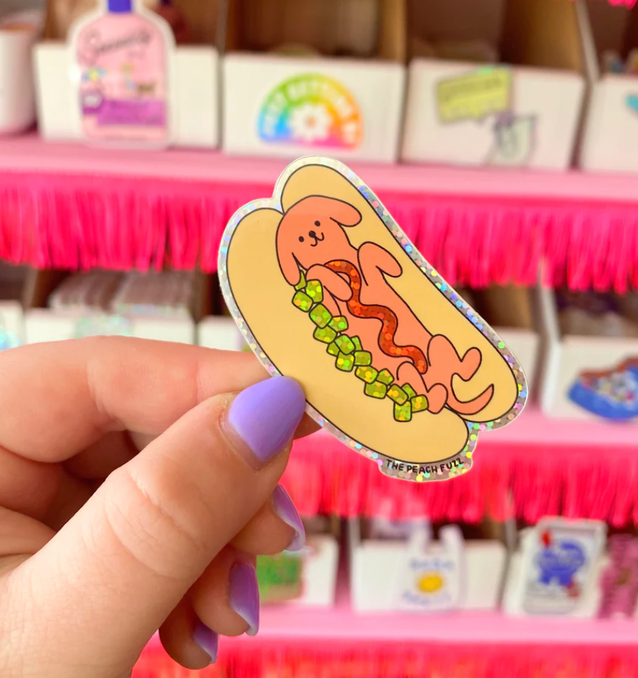 Hot Doggy Dog Sticker