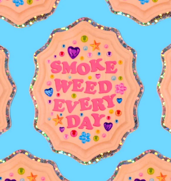 The Peach Fuzz Stickers