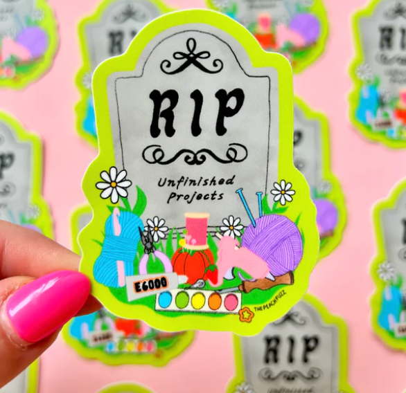 The Peach Fuzz Stickers