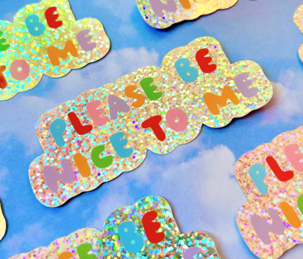 The Peach Fuzz Stickers