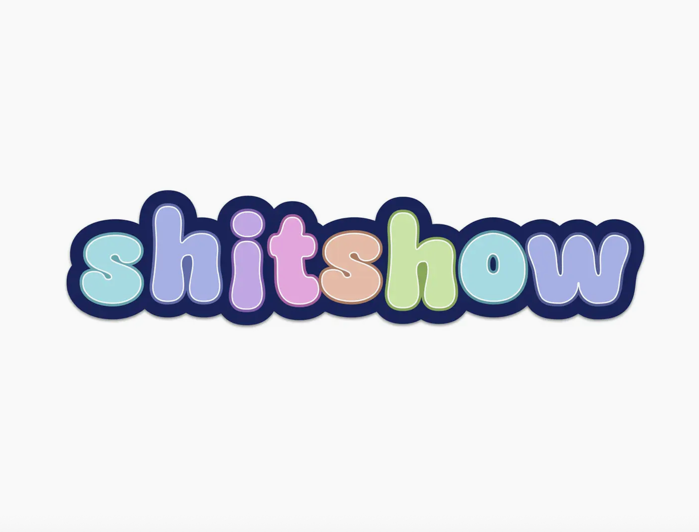 Shitshow Sticker by Mouthy Broad