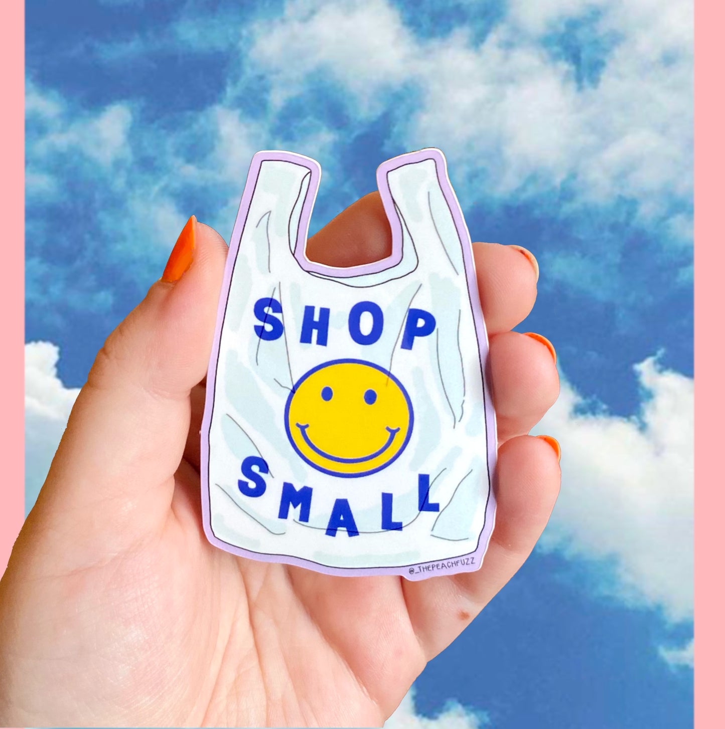 Shop Small Sticker