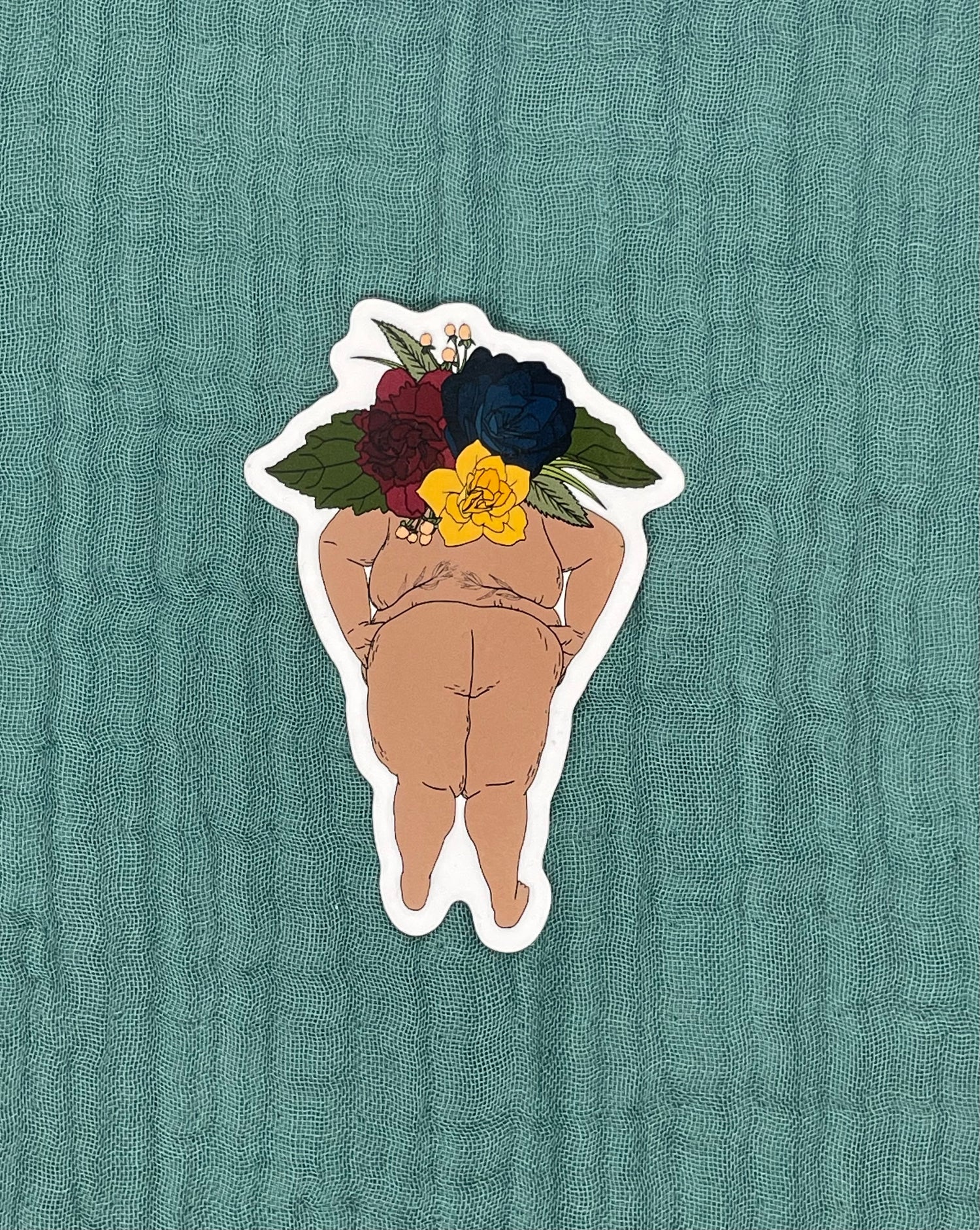 Flower Fats Stickers