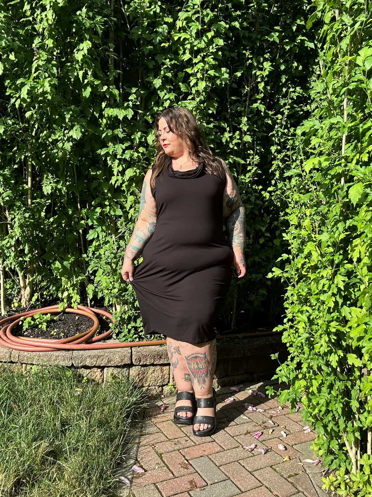 Heather Cowl Dress
