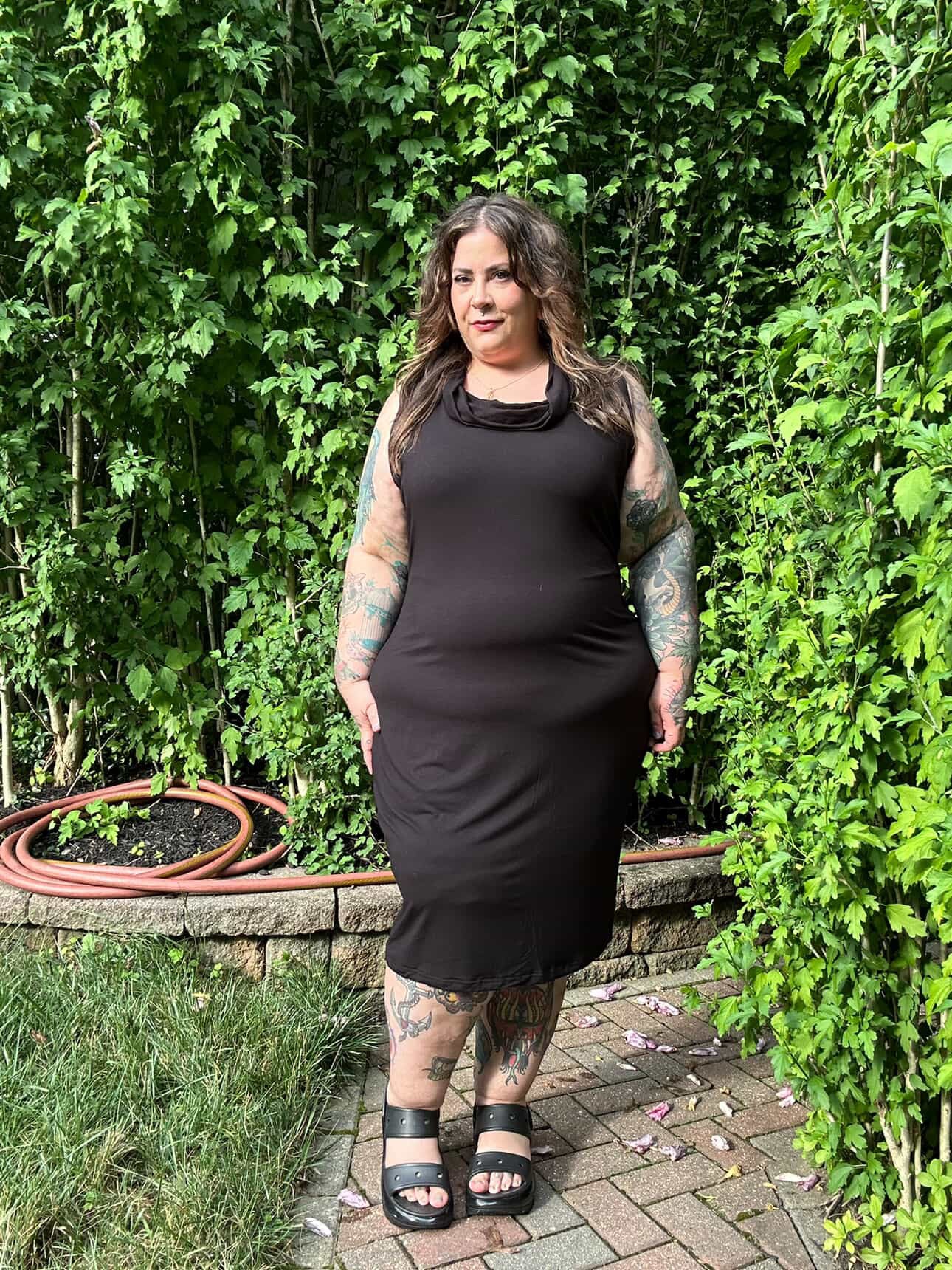 Heather Cowl Dress