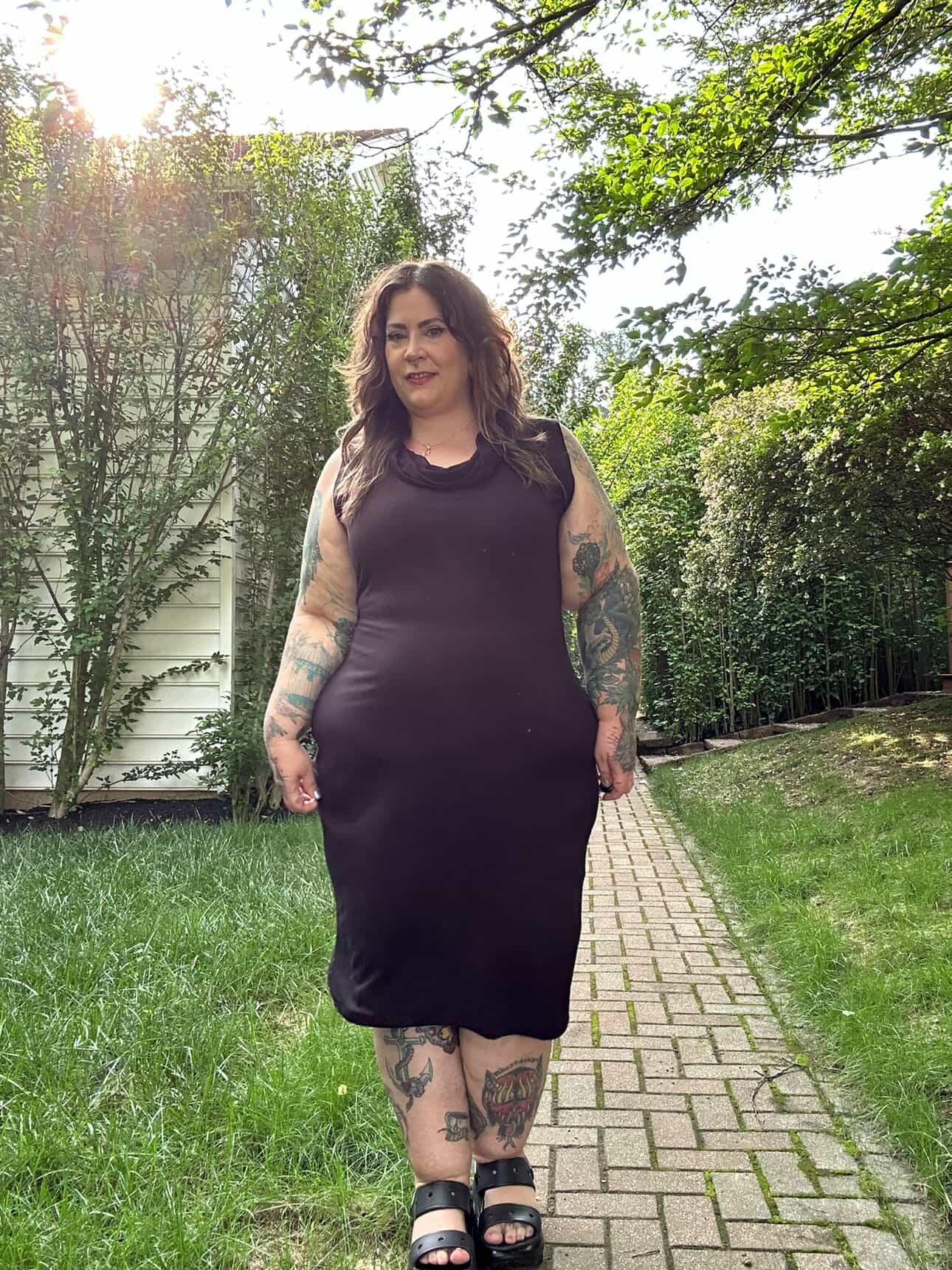 Heather Cowl Dress