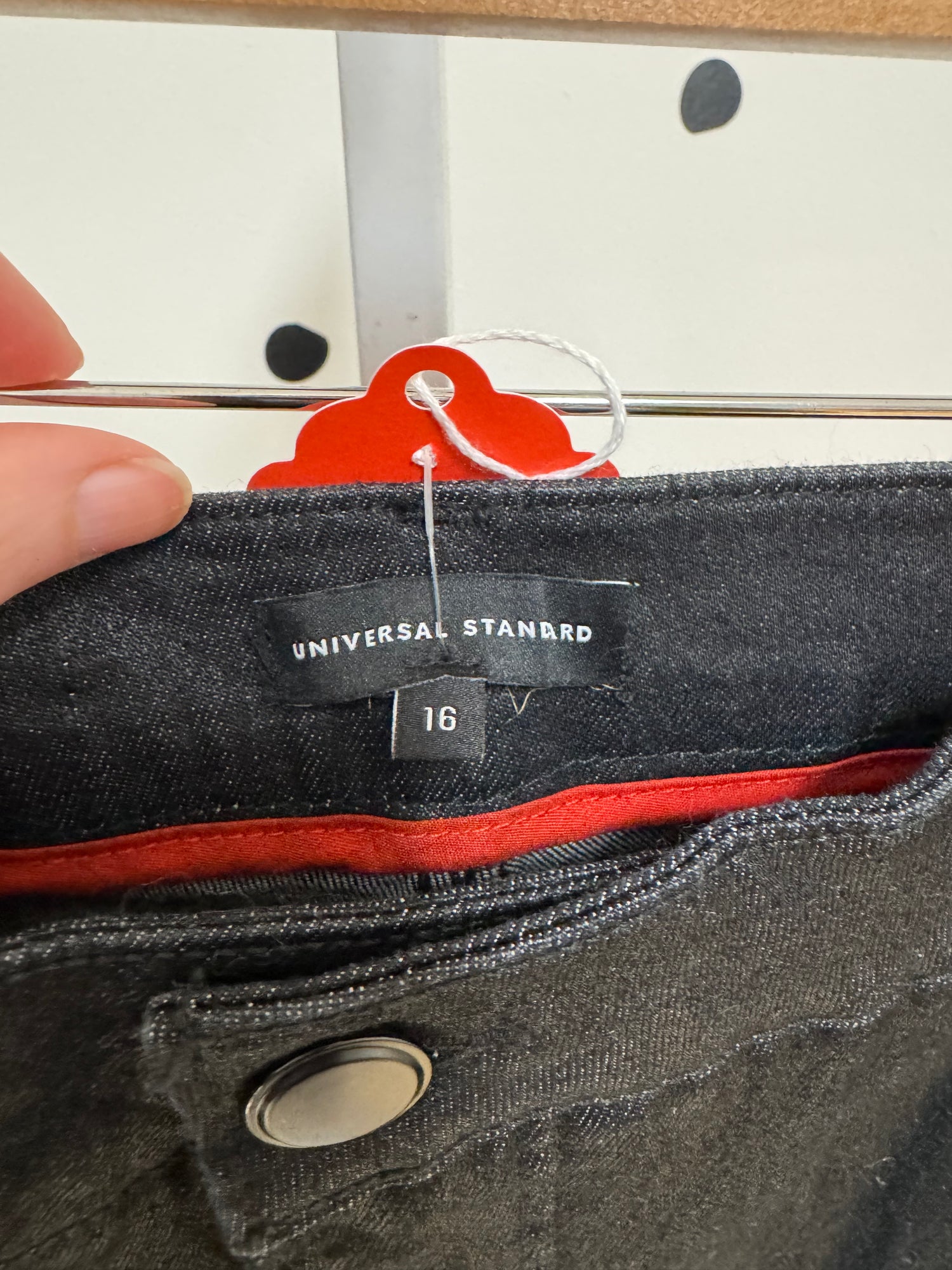 Universal Standard-16- Zipper Ankle Jeans