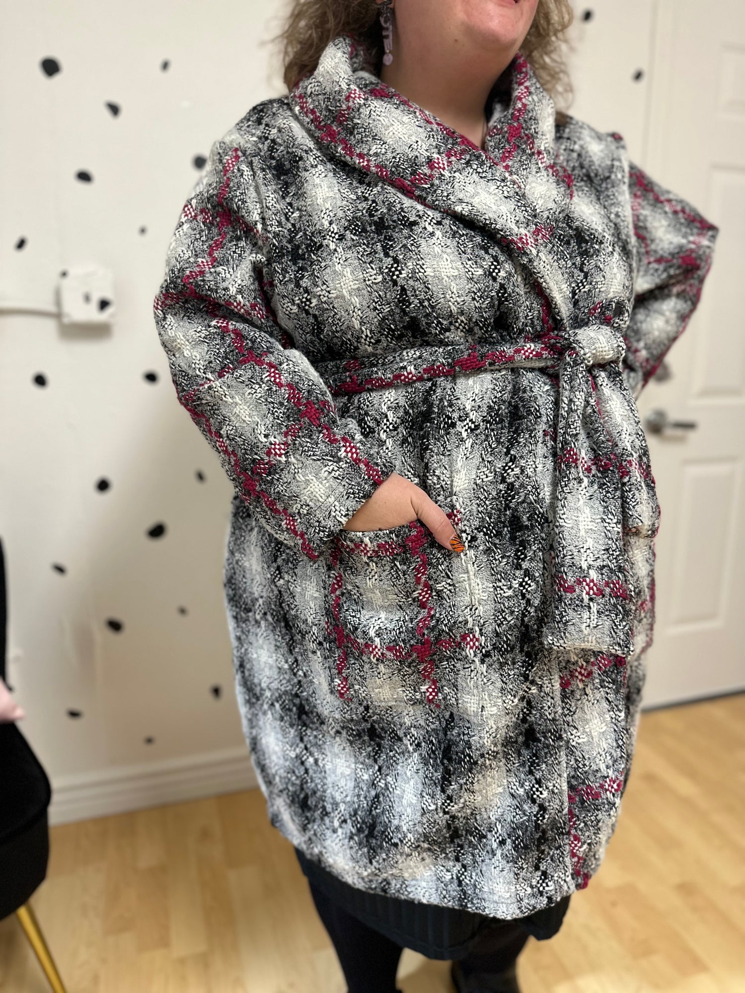 Knock Out Tweed Katrina Coat