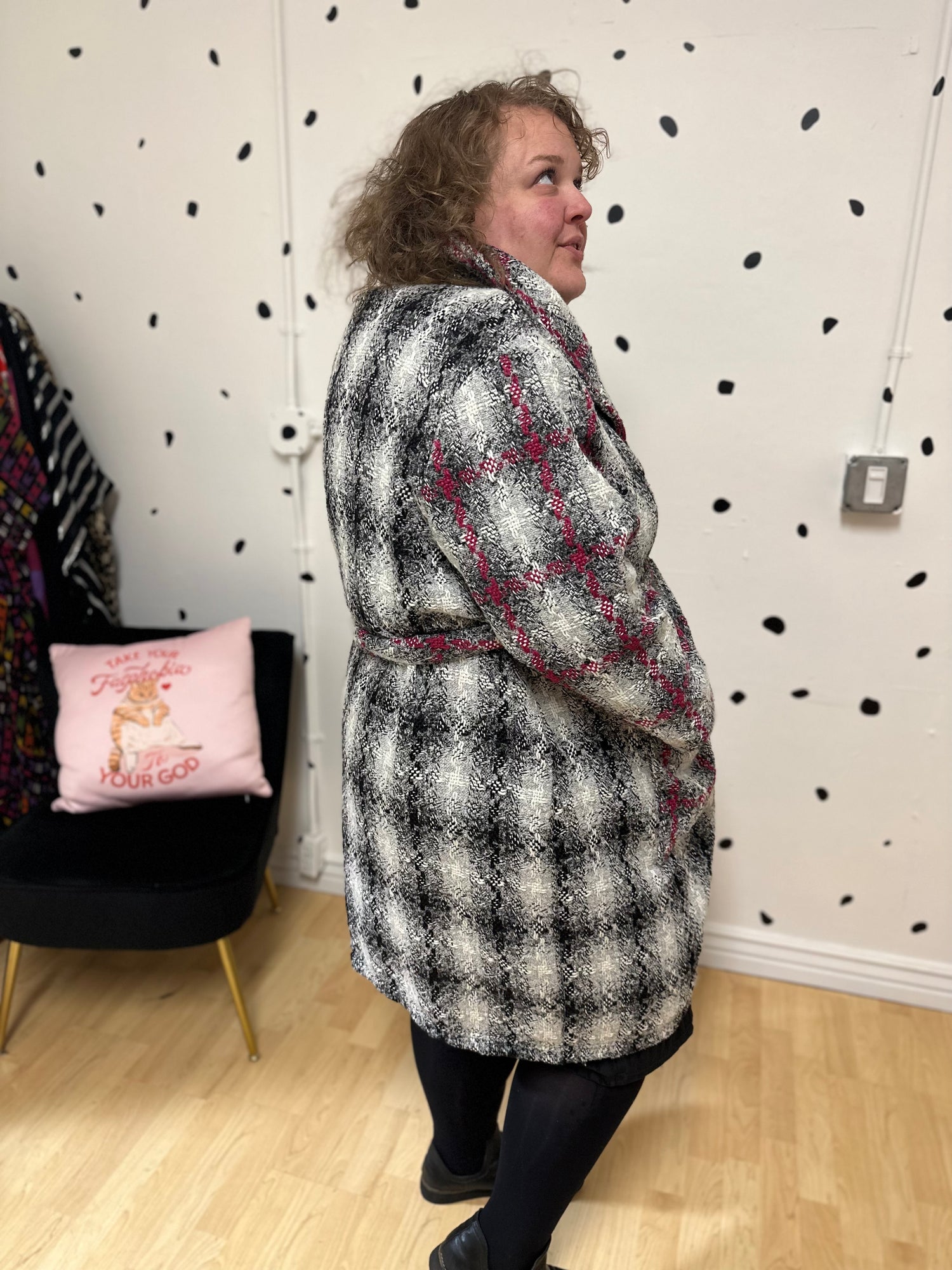 Knock Out Tweed Katrina Coat