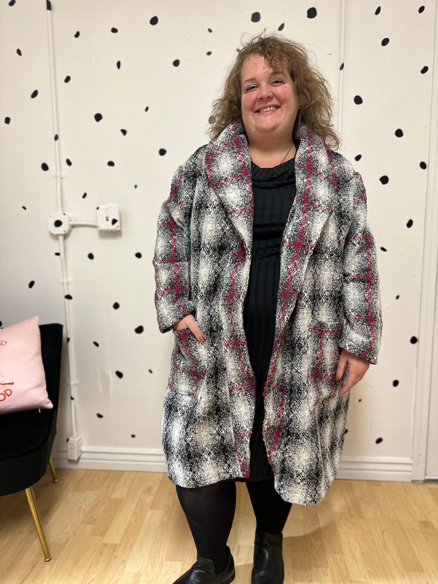 Knock Out Tweed Katrina Coat