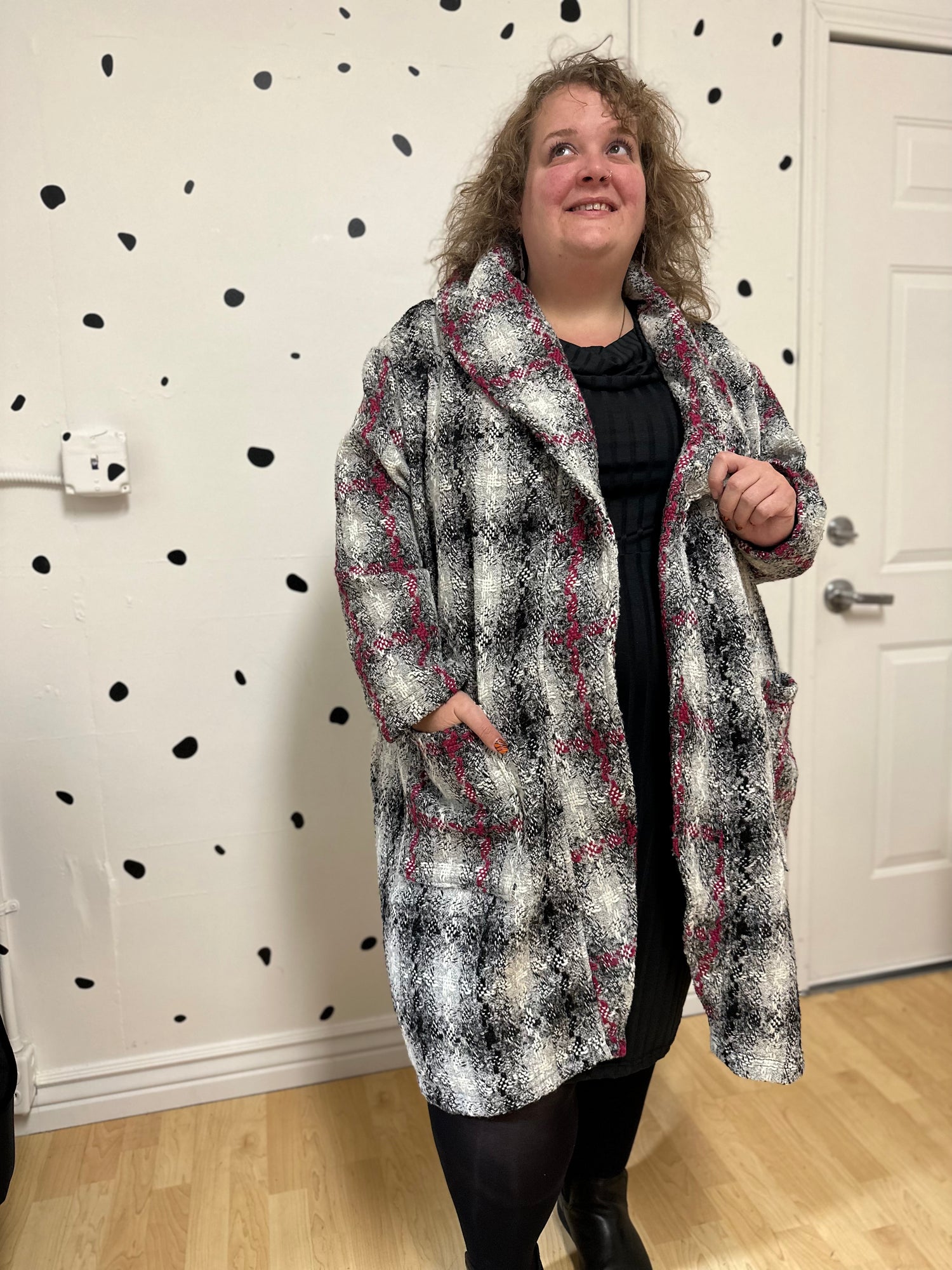 Knock Out Tweed Katrina Coat