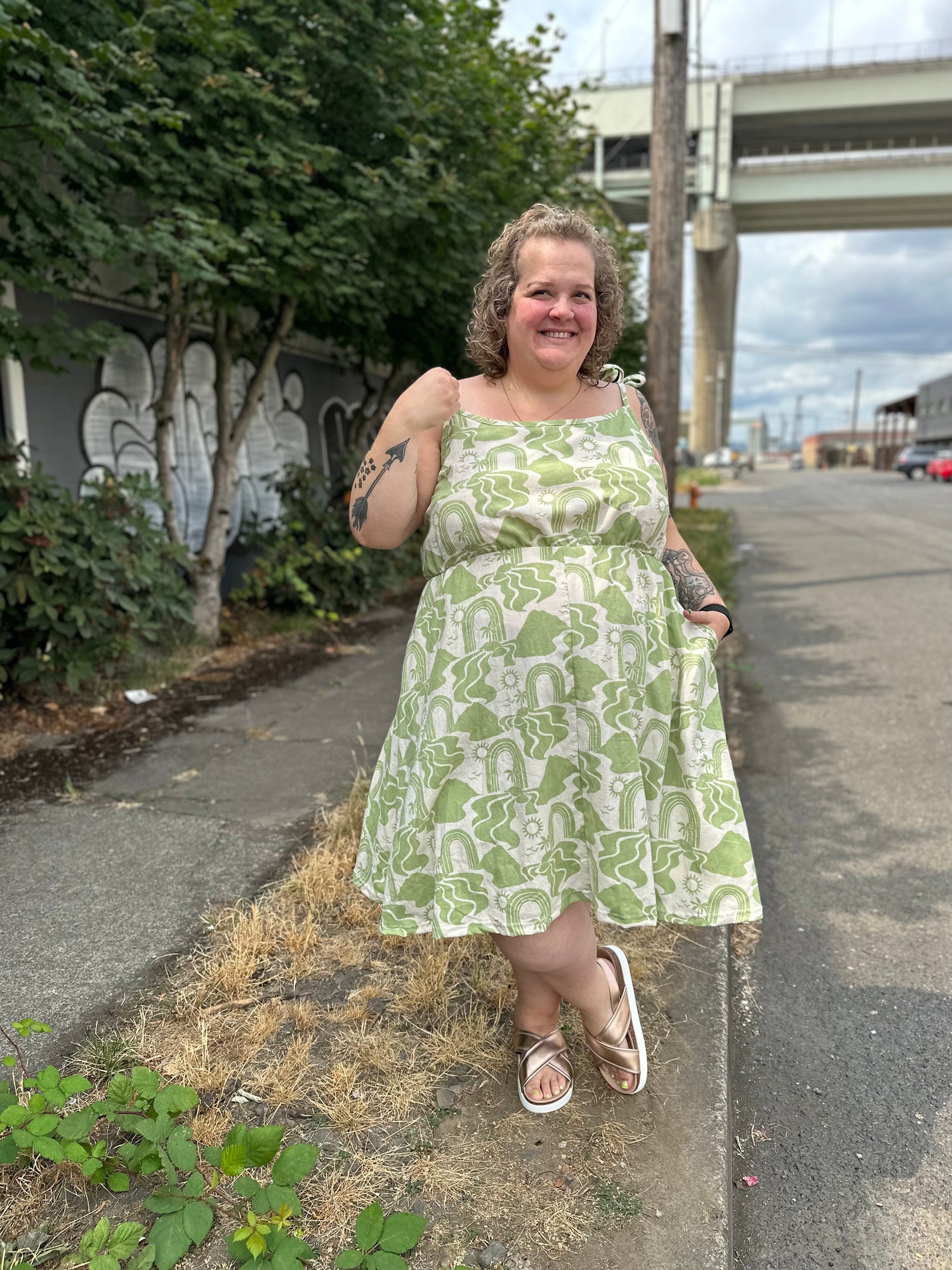 Waterfall Sundress