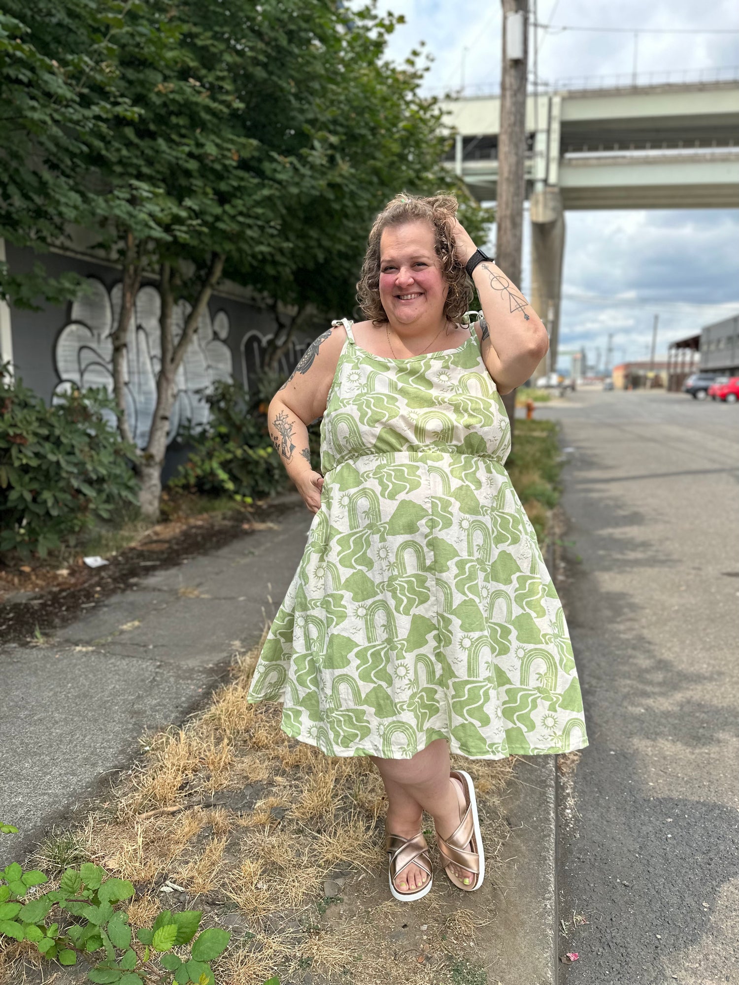 Waterfall Sundress