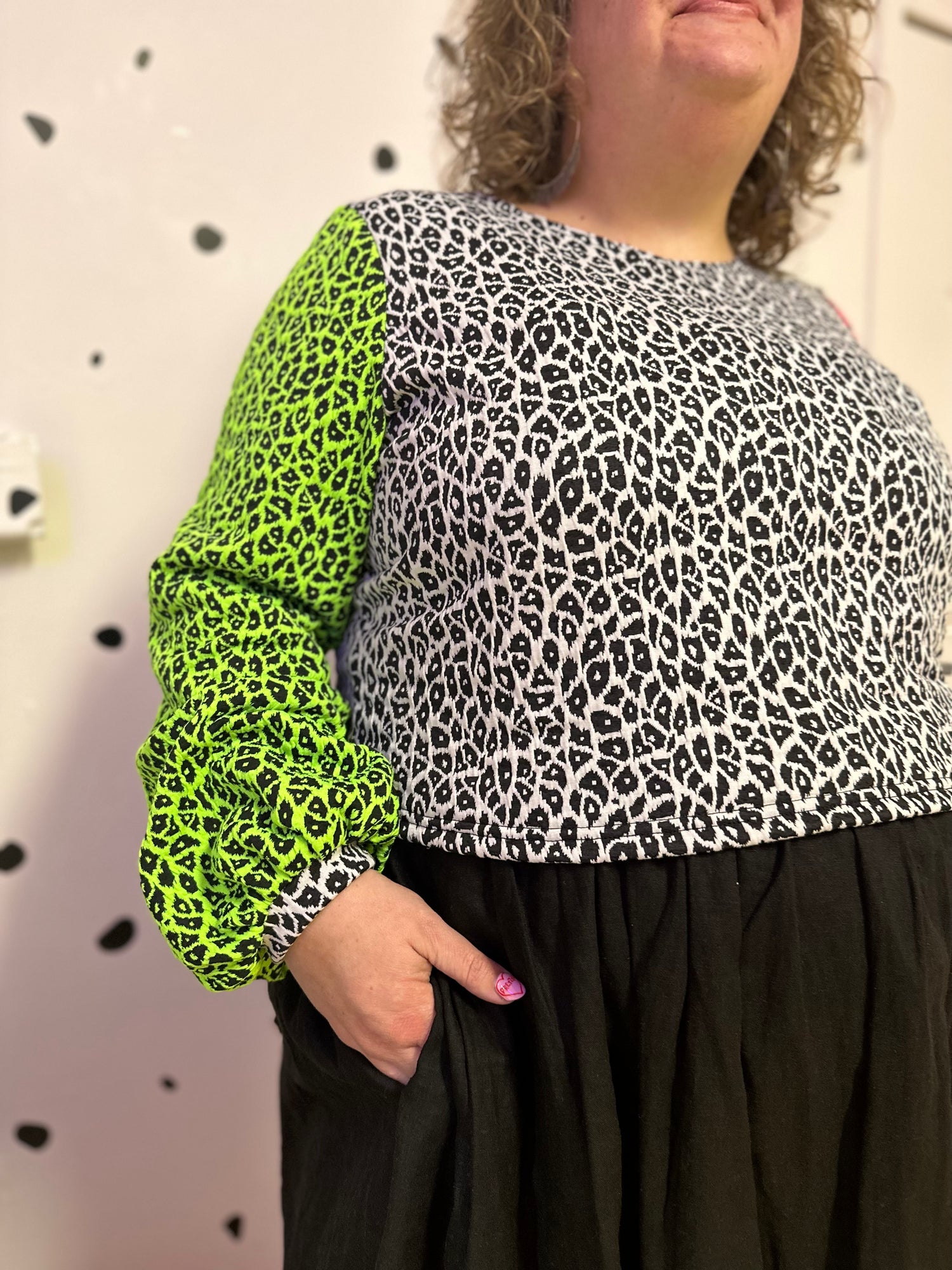 Neon Leopard Hazel Sweater