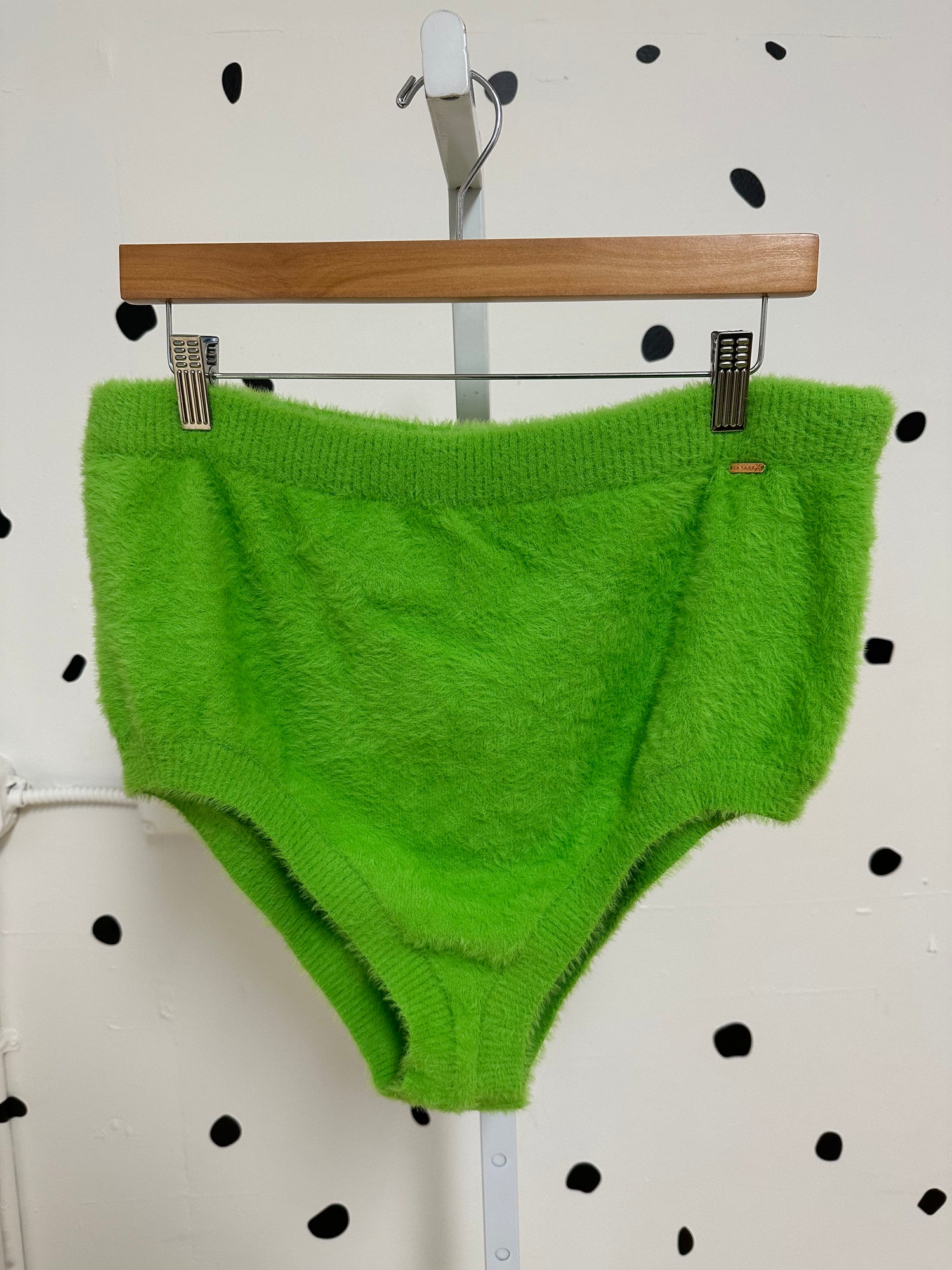 Savage x Fenty- 3X- Fuzzy Green Lingerie