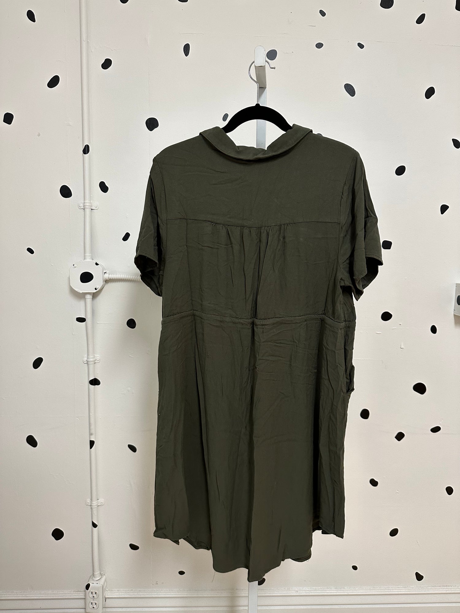 Torrid- 2- Green Tie-waist Dress