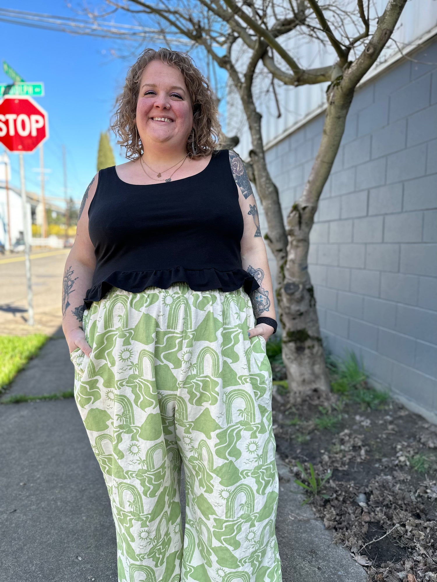 Waterfall Cloud Pants
