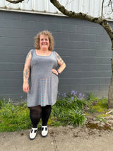 Silver Shimmer Base Dress