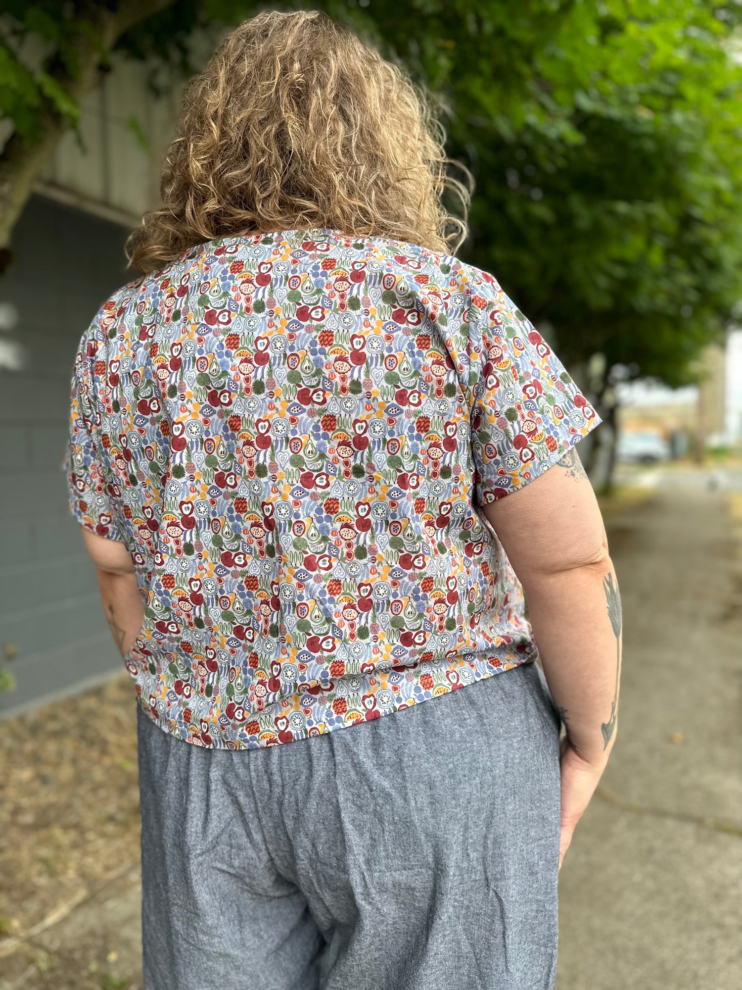 Veggies Crop Top