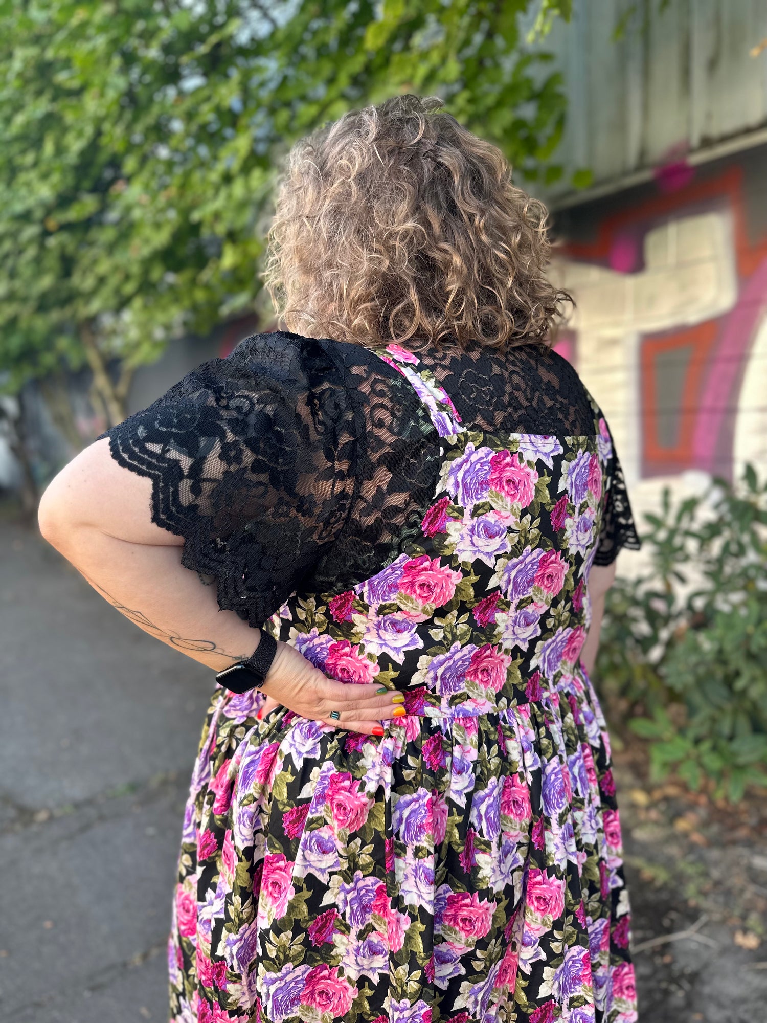 Lace Pussy Bow Blouse