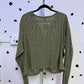 Wild Fable- 4X- Green Sweater