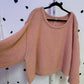 Anthropology- 3X- Pink Sweater