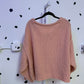 Anthropology- 3X- Pink Sweater