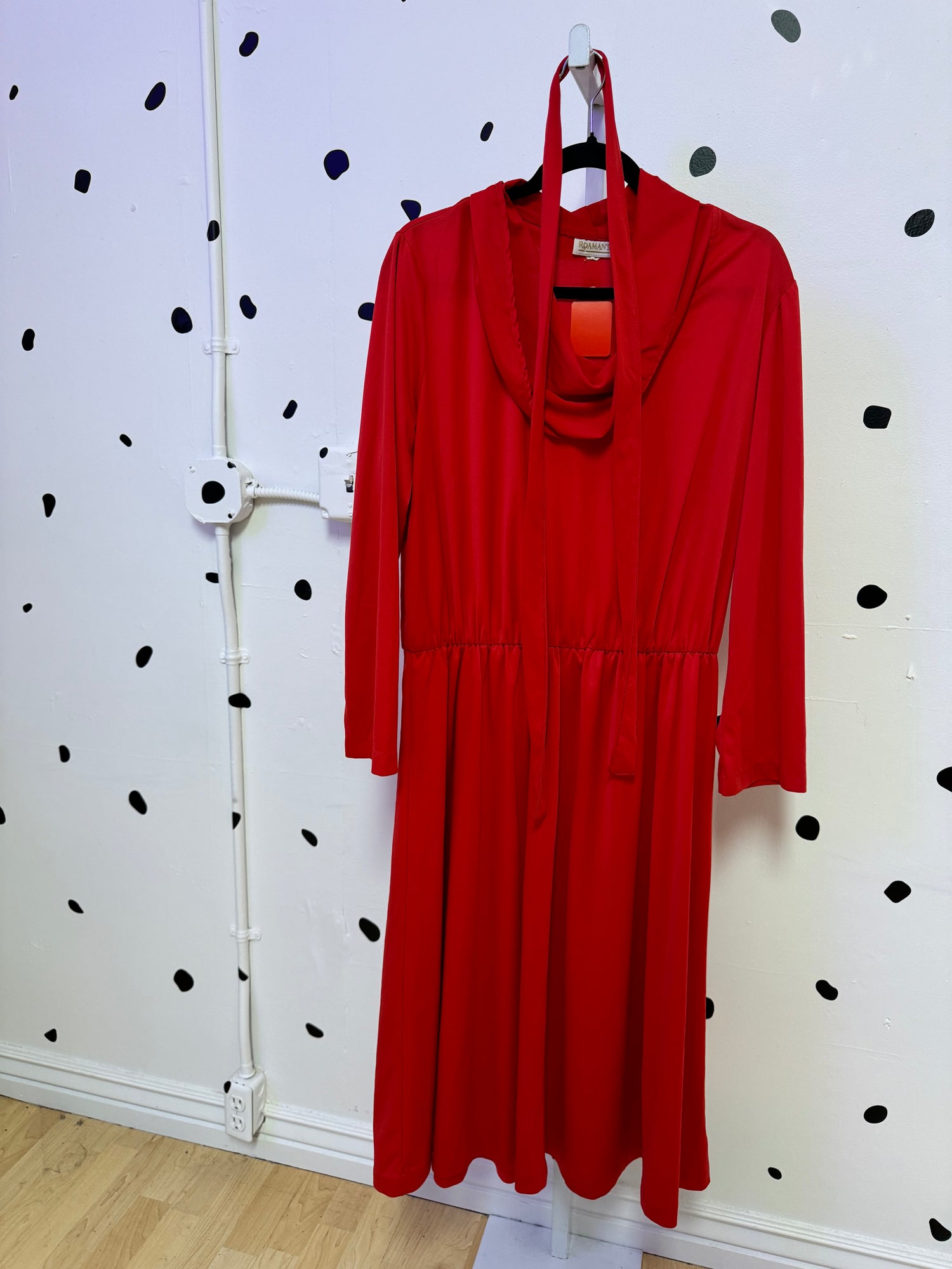 Vintage Red Dress- size 1/2