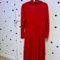 Vintage Red Dress- size 1/2