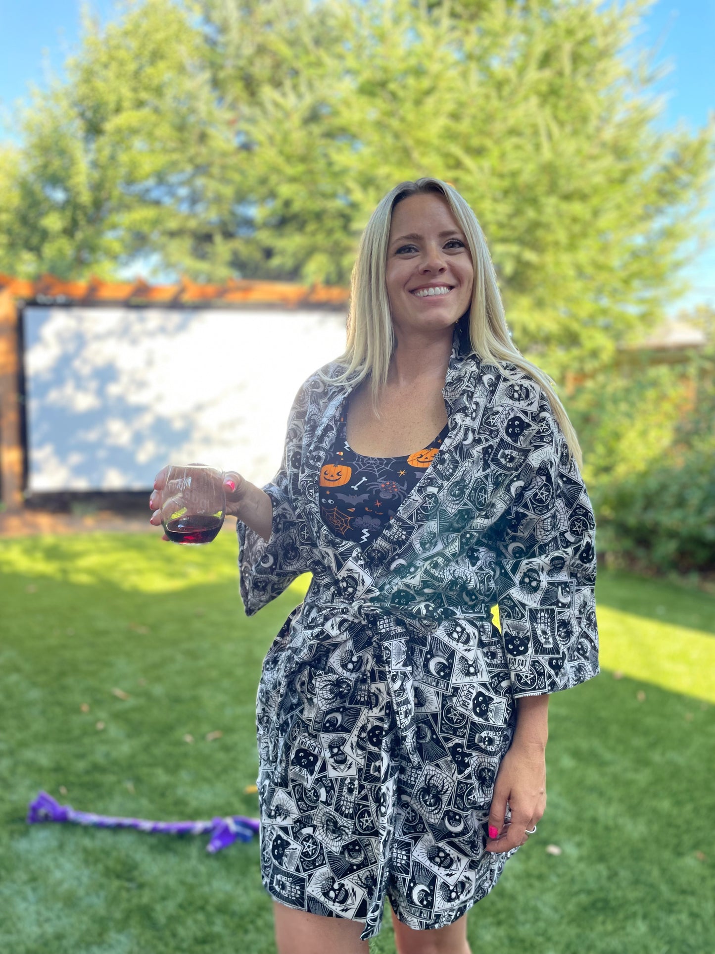 Tarot Flannel Robe- Copper Union X KD designs