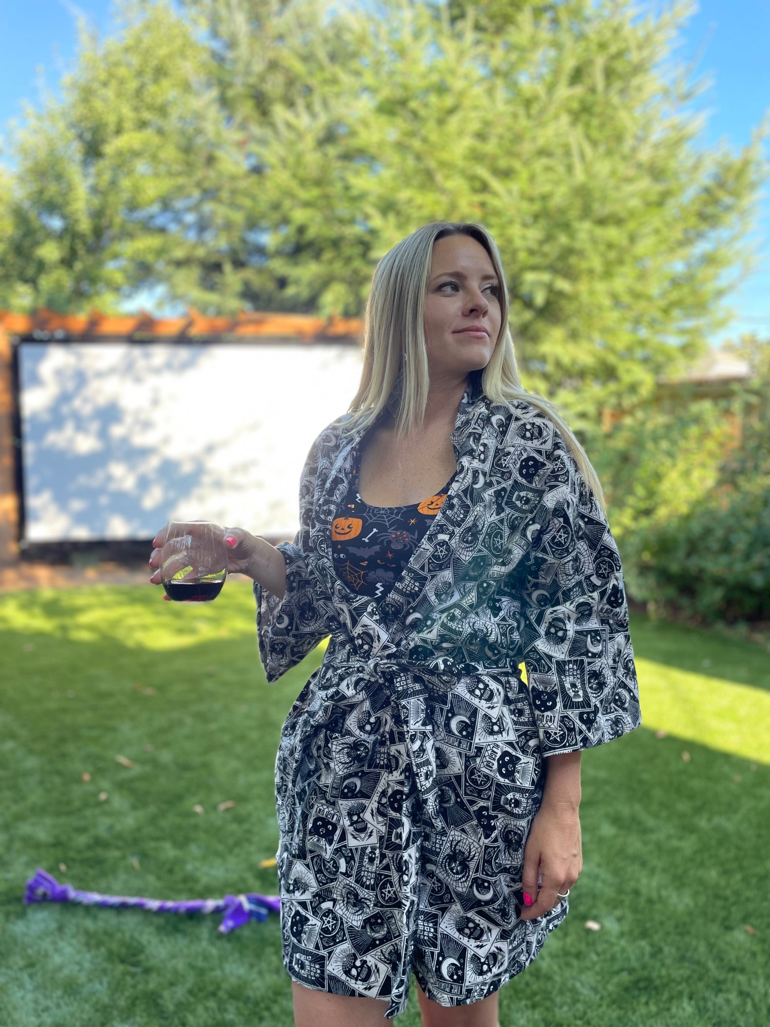 Tarot Flannel Robe- Copper Union X KD designs