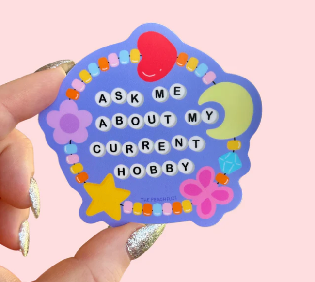 The Peach Fuzz Stickers