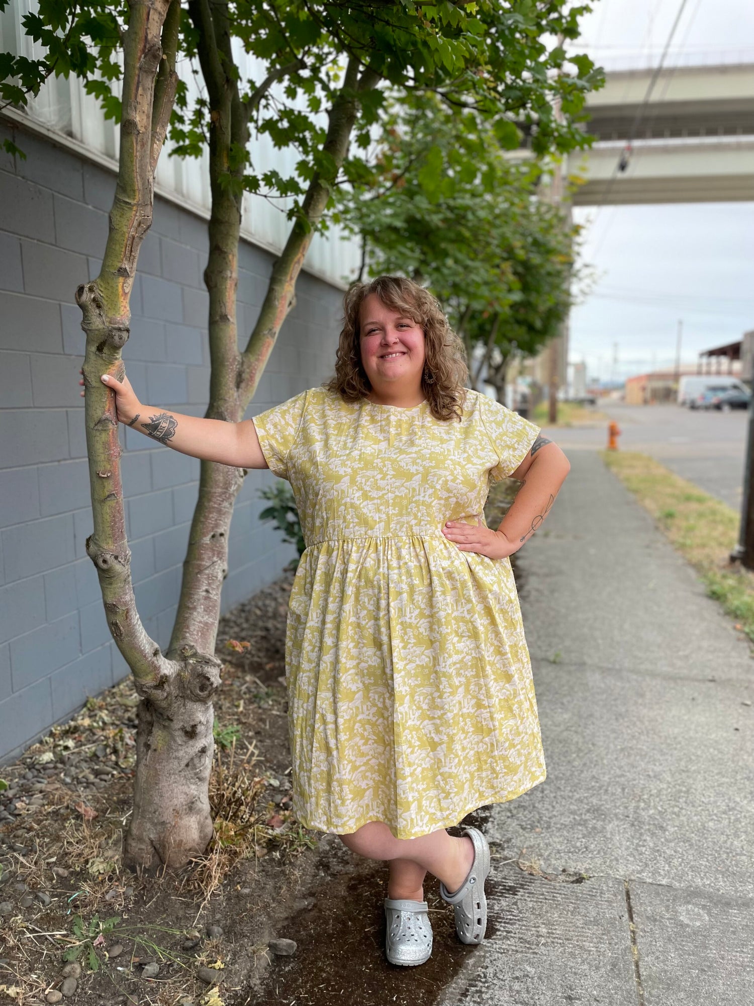 Mushroom Ty Dress