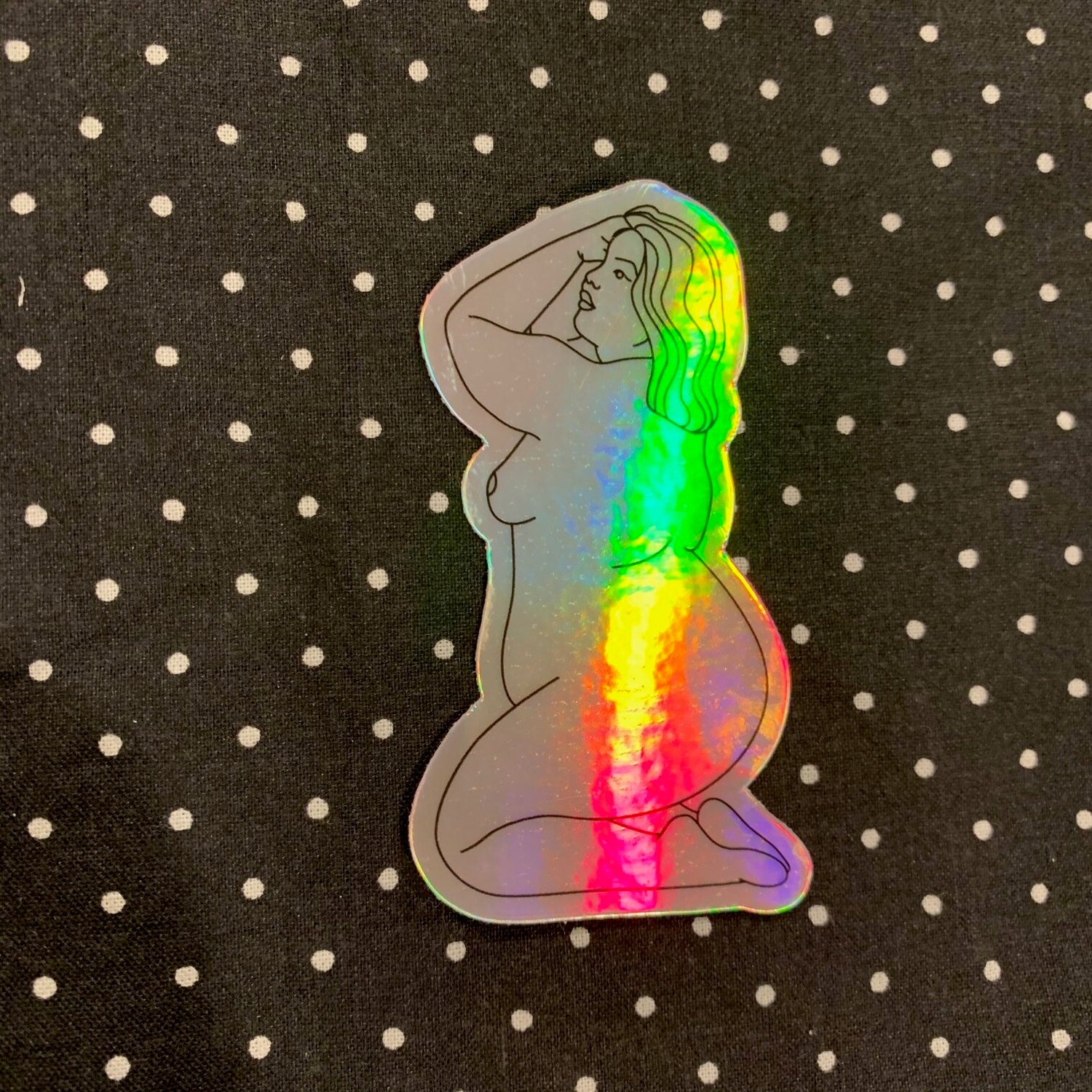 Holo Fancy Fats Stickers