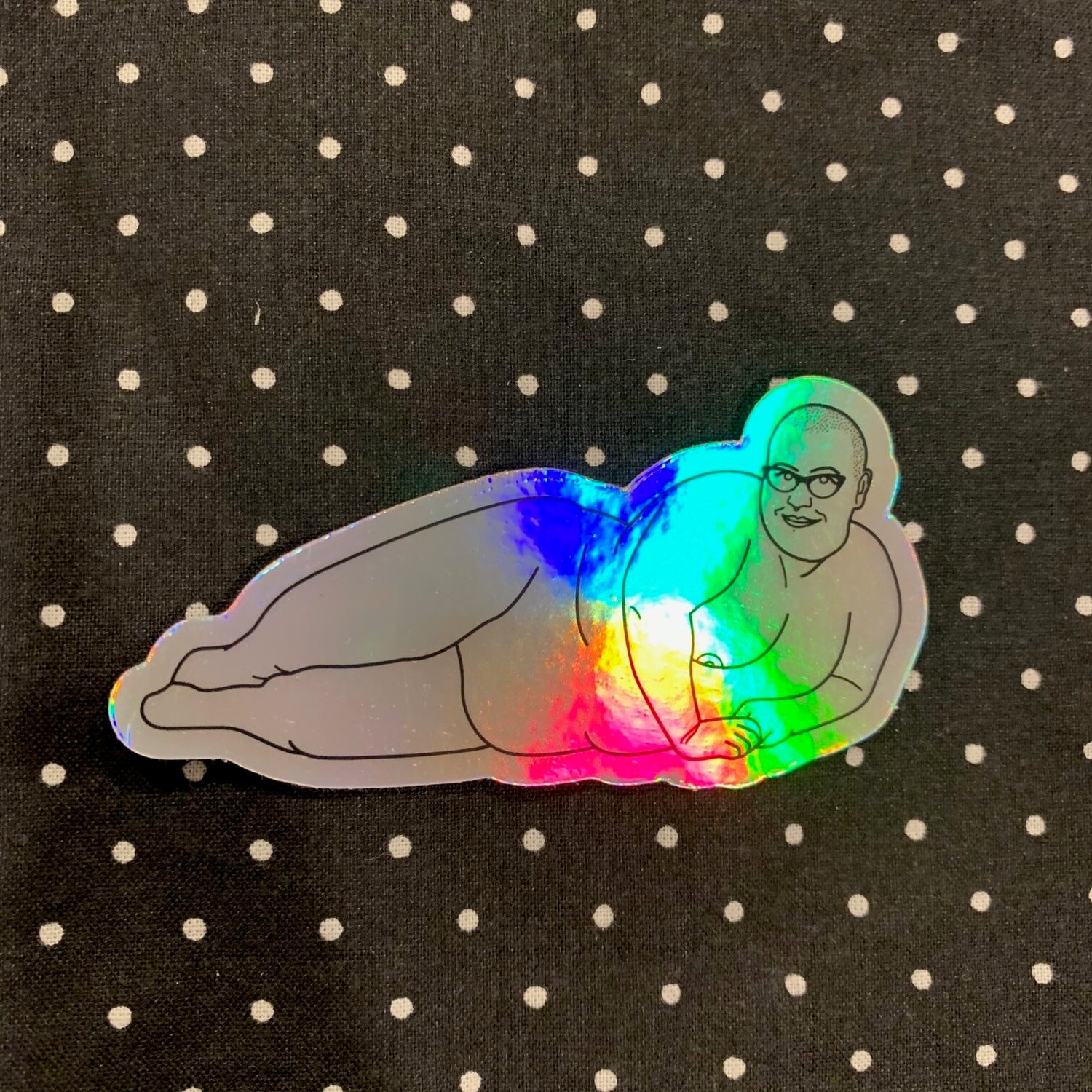 Holo Fancy Fats Stickers