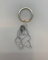 Fat Babe Keychains