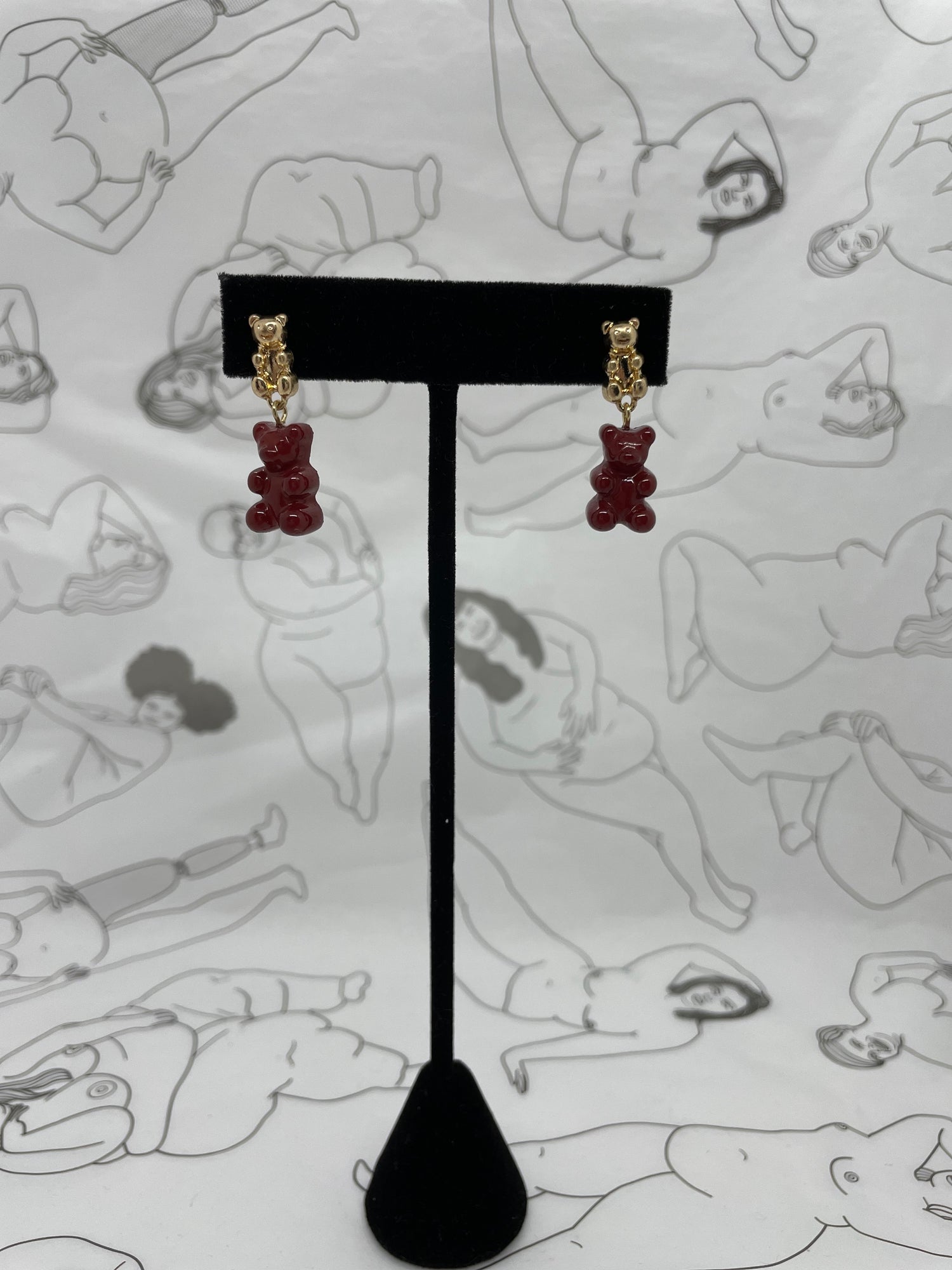 Gummy Bear Earrings