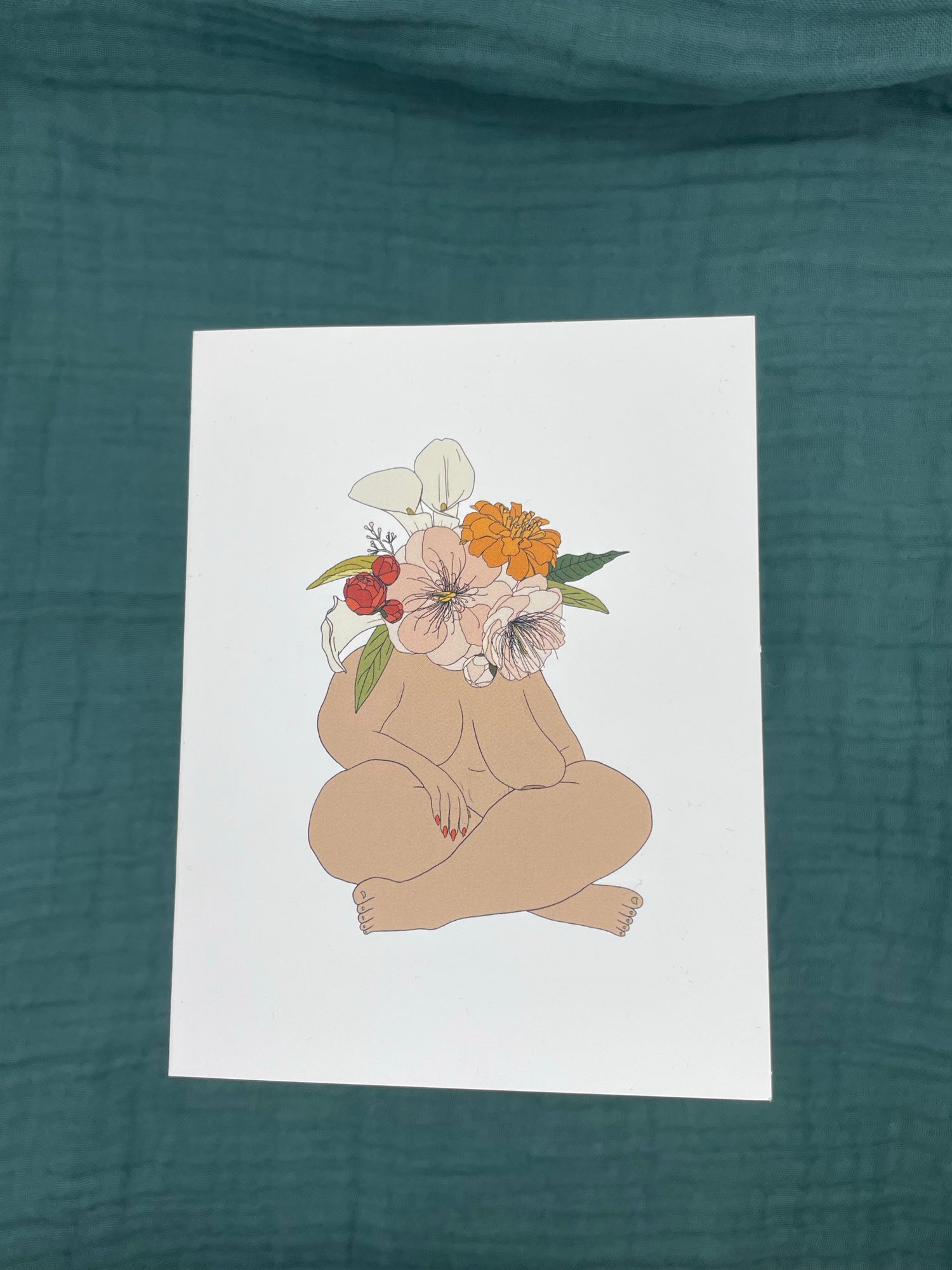 Flower Fats Cards